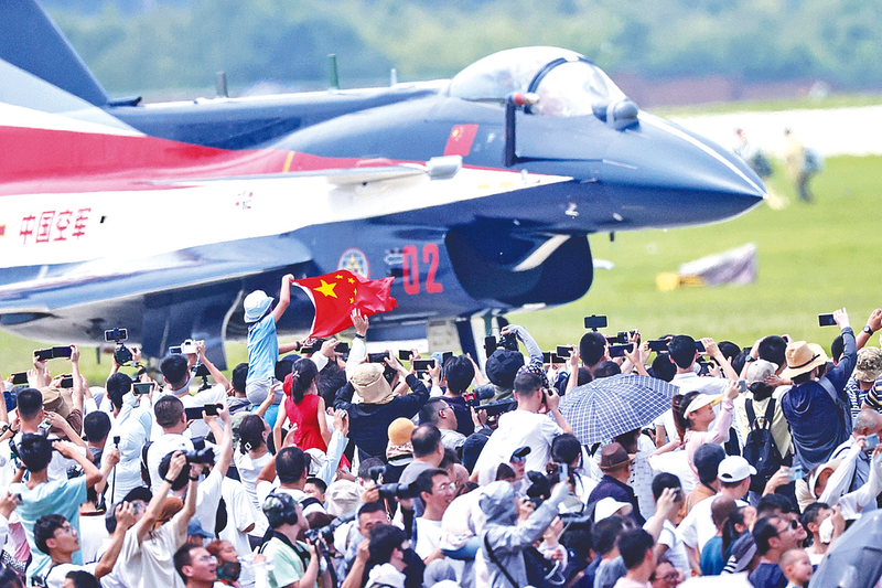 操抽插视频舒服爽长春航空展迎来首个公众日